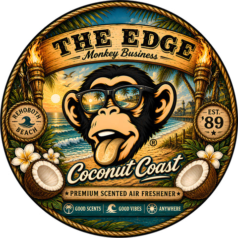 Edge Coconut Coast Air Freshener in assorted