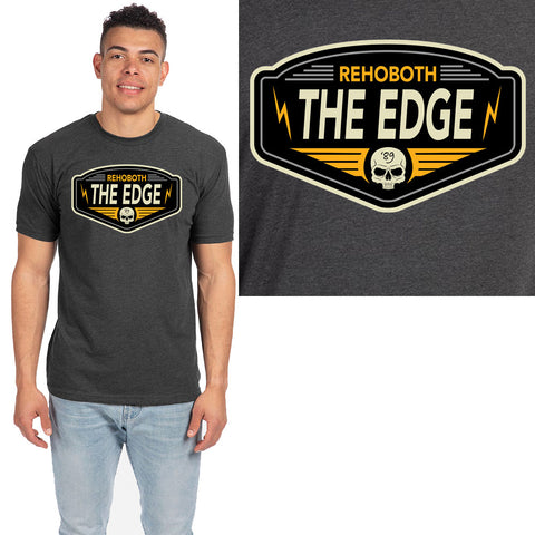 Edge Biker T-Shirts in charcoal heather