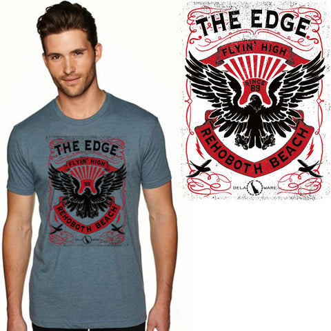 Edge Flyin High T-Shirts in indigo heather