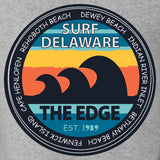 Edge Surf Delaware Hooded Sweatshirts in heather grey