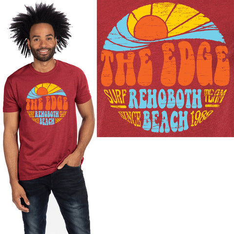 Edge Surf Team T-Shirts in cardinal heather