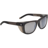 Electric 12 Sunglasses in dark smoke and silver polar pro