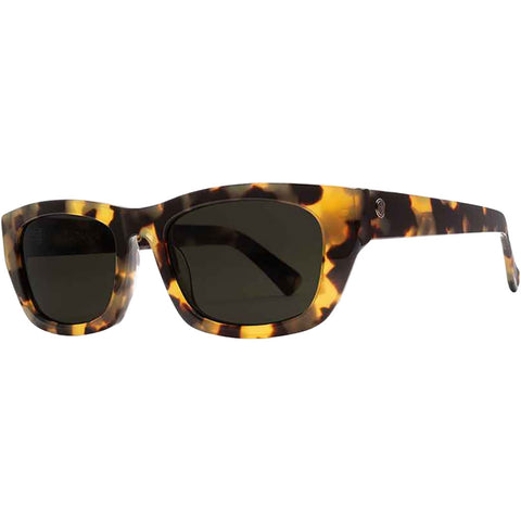 Electric Catania Sunglasses in gloss spotted tort and grey polarized