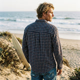 Ezekiel Mens Bridgeport Longsleeve Shirt in navy