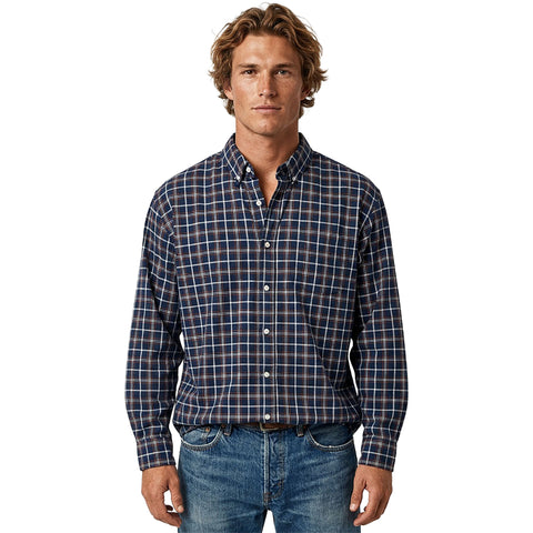 Ezekiel Mens Bridgeport Longsleeve Shirt in navy