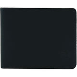 Edge Mens Leather Flap Out Wallet in navy