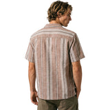 Ezekiel Mens Wyatt Short Sleeve Shirts in woven rust