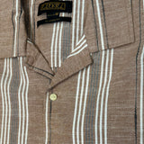 Ezekiel Mens Wyatt Short Sleeve Shirts in woven rust