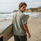 Ezekiel Mens Murphy Short Sleeve Shirts in antique green