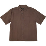 Ezekiel Mens Murphy Short Sleeve Shirts in brown