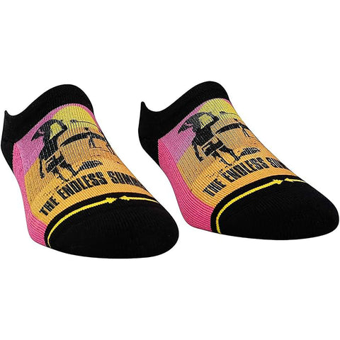 Merge4 Mens No Show Socks in Endless Summer