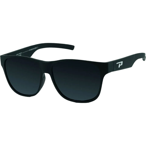 Peppers Sweetwater Polarized Floating Sunglasses in matte black and smoke polarized
