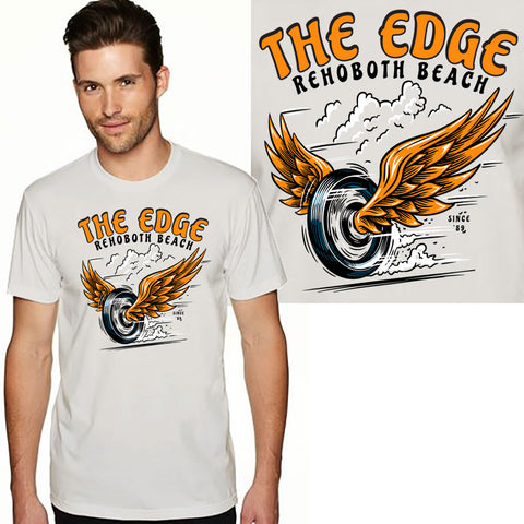Edge Free Wheelin T-Shirts in sand and 2XL