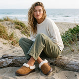 Cobian Womens Frothy Shoes in chesnut