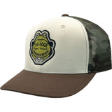 Edge Frog Trucker Snapback Hat in night camo/olive