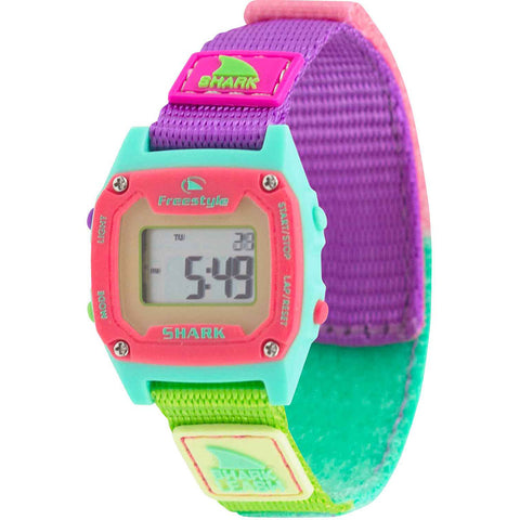 Freestyle Shark Mini Leash Watches in aqua/pink and sour apple