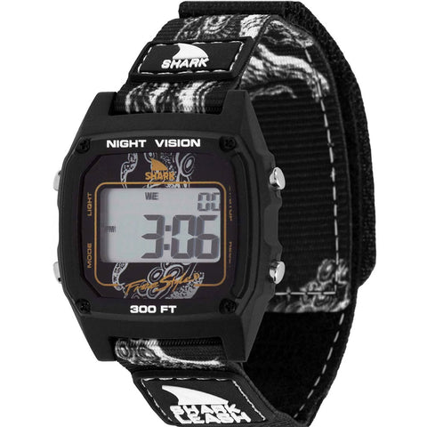 Freestyle Shark Classic Leash Watches in octopus black and octopus black
