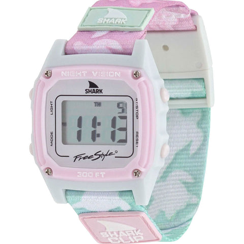 Freestyle Shark Classic Clip Watches in 2tone turtle and mint/lavender