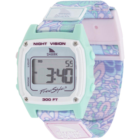 Freestyle Shark Classic Clip Watches in mint and Paisley