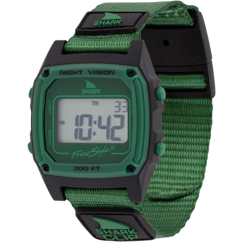 Freestyle Shark  Classic Clip Watches in evergreen and evergreen