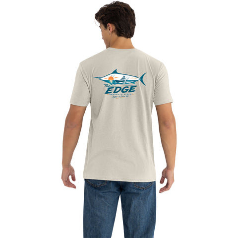 Edge Fish Boat T-Shirts in Sand