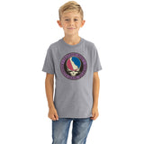 Edge Grateful Edge Youth T-Shirts in hether grey