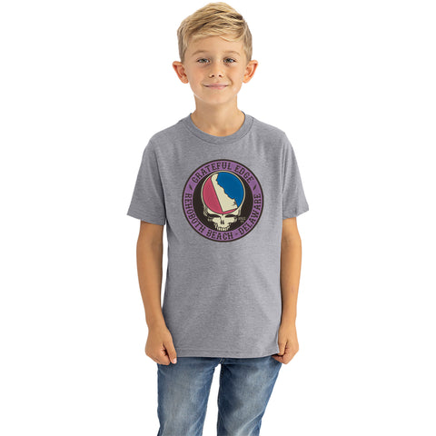 Edge Grateful Edge Youth T-Shirts in hether grey