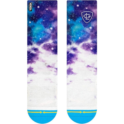 Merge4 Mens Classic Crew Socks in lutzka sapphire sky