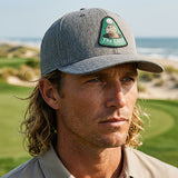 Edge Gopher Golf Hydro Hat in charcoal