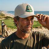 Edge Gopher Golf Hydro Hat in cream