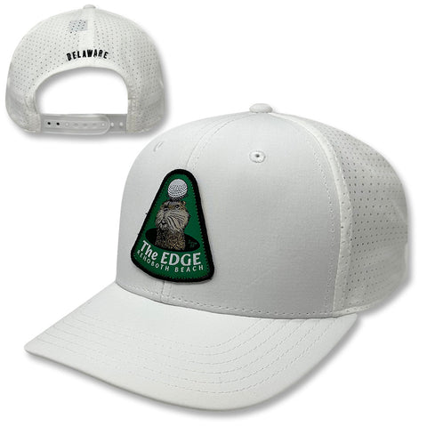 Edge Gopher Golf Hydro Hat in white