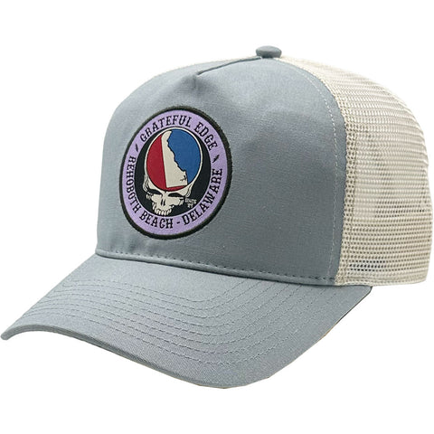 Edge Grateful Edge Hats in ocean mist/white