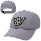 Edge Hang Loose Strapback Hat in lavender