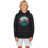 Edge Happiness Youth Hoody in charcoal grey