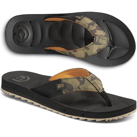 Cobian Mens Hobgood Draino Sandals in Camo