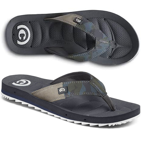 Cobian Mens Hobgood Draino Sandals in ocean camo and 9.mens