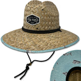 Edge Vacay Straw Hats in mint
