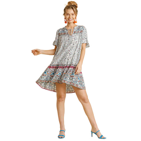 Umgee Womens Tina Dresses in White