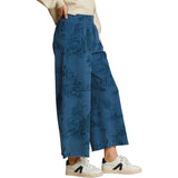 Umgee Womens Lena Pants in denim blue and Large