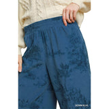 Umgee Womens Lena Pants in denim blue and Large