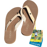 Cobian Womens Kealia Sandals in cream