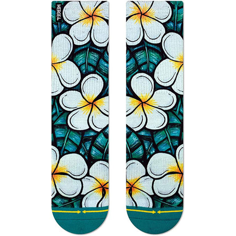 Merge4 Mens Classic Crew Socks in Kaia Myall Flowers