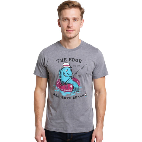 Edge Laid Back T-Shirts in storm heather