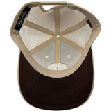 Edge Lil Shaka Trucker Hats in cream/tan