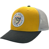Edge Lil Shaka Trucker Hats in mustard/black/grey
