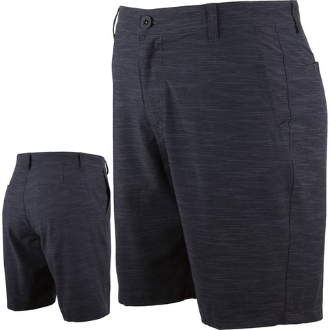 Edge Mens Linton Hybrid Boardshorts in Black