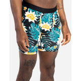 BN3TH Mens Classic Boxer Briefs in tropical floral blk