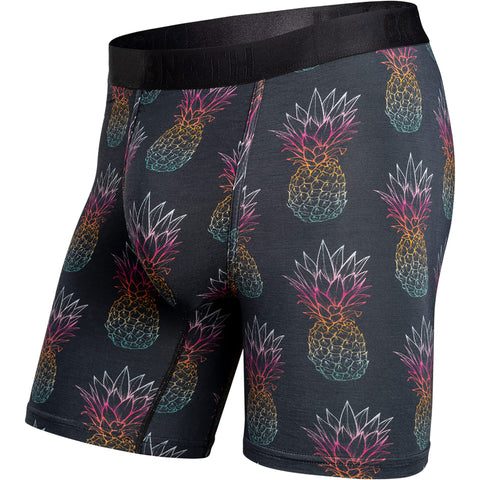 BN3TH Mens Classic Boxer Briefs in pineapple fade black