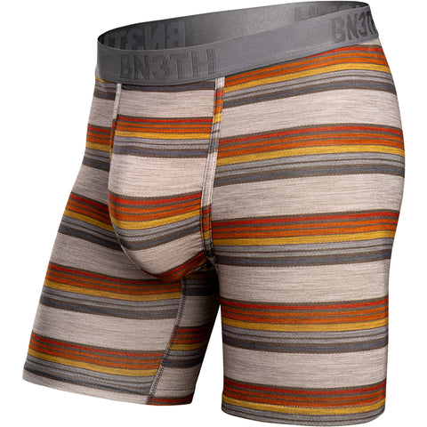 BN3TH Mens Classic Boxer Briefs in horizon heather sun
