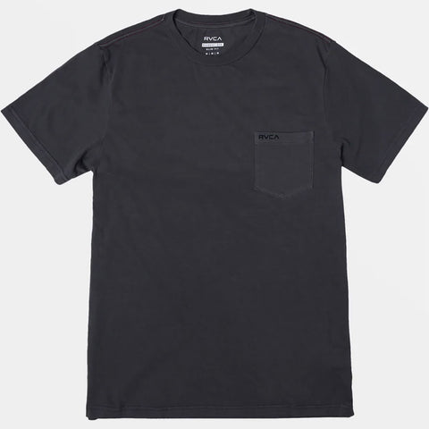 RVCA mens PTC 2 Pigment T-Shirts in Pirate black